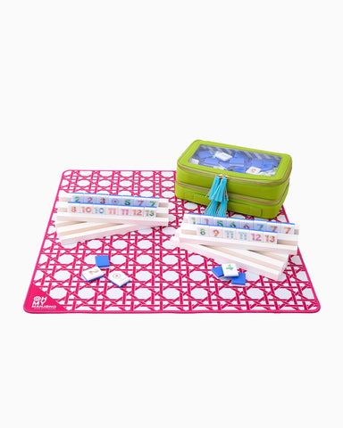Oh My Mahjong Mini Pink Cane Mat