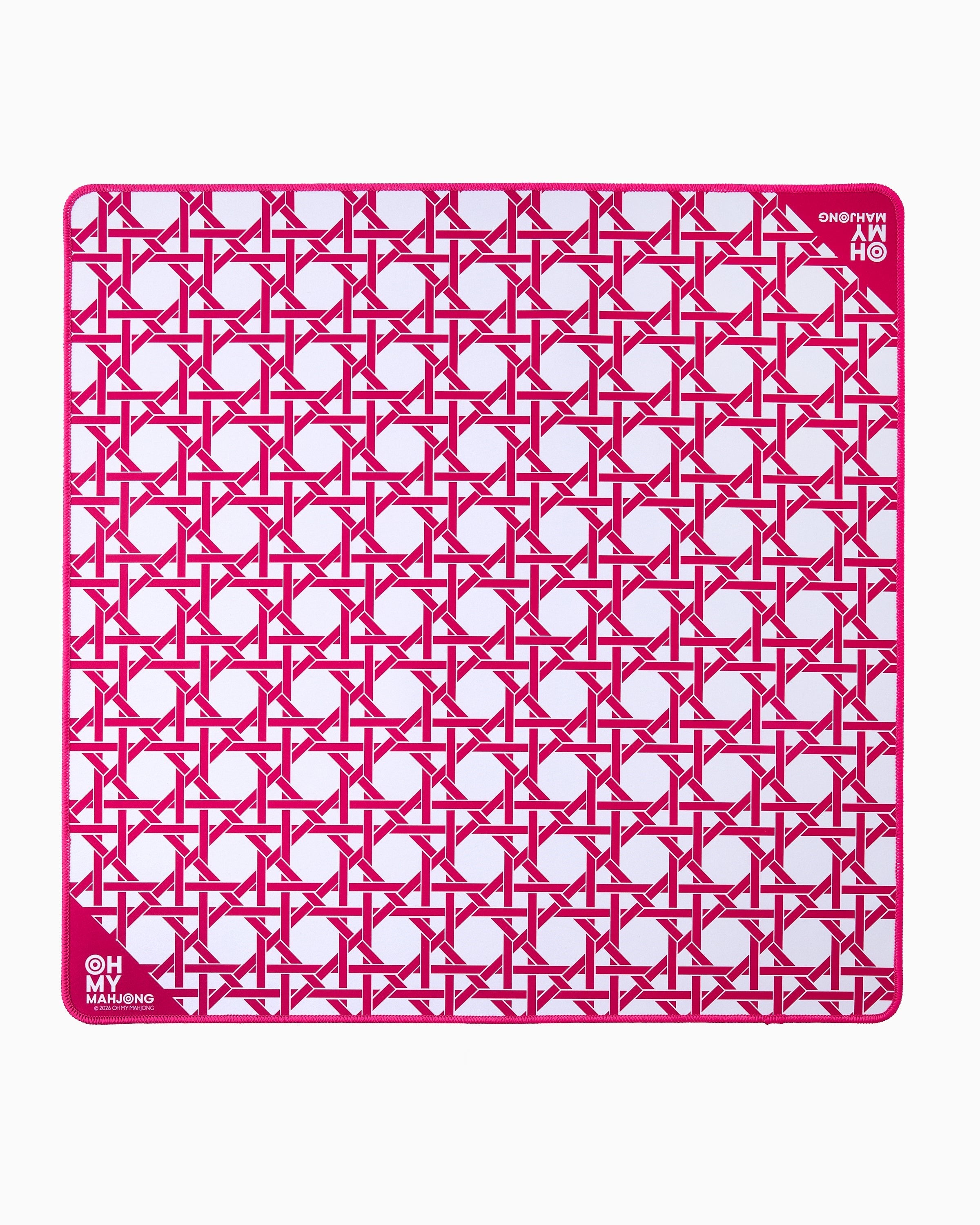Oh My Mahjong Mini Pink Cane Mat