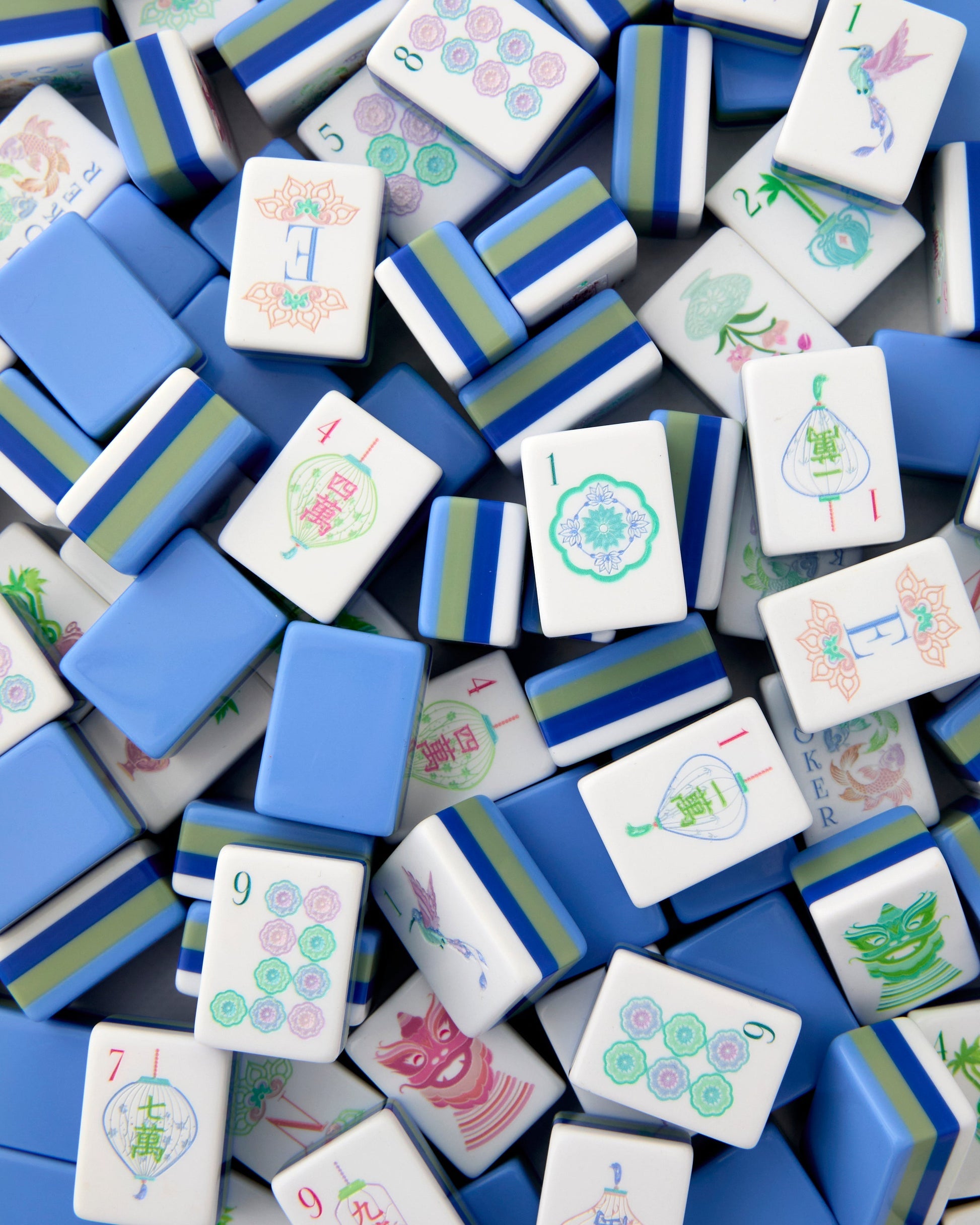 Oh My Mahjong Moonlight Mahjong Tiles