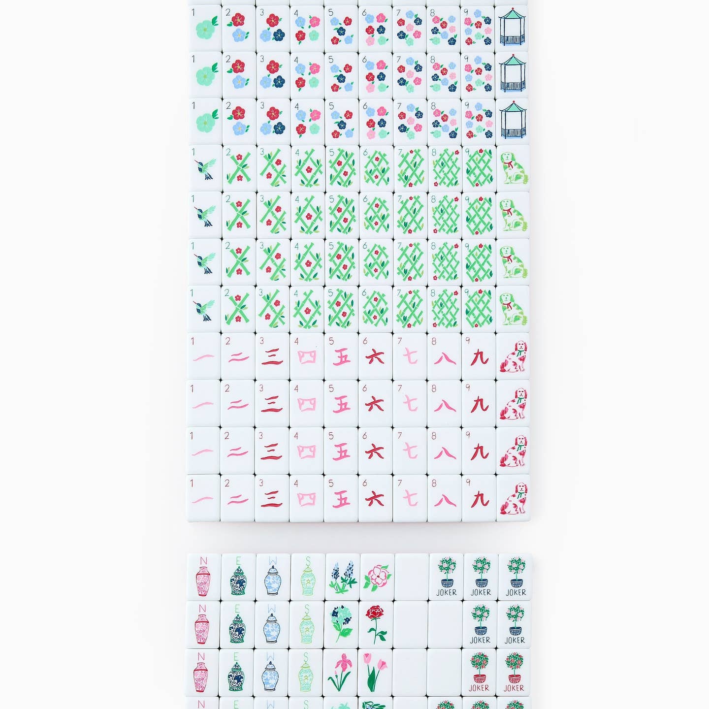Oh My Mahjong - Nantucket Mahjong Tiles