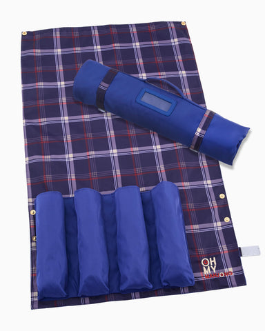 Oh My Mahjong Navy Rack Storage Bag