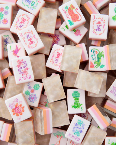 xOh My Mahjong Pearlescent Mahjong Tiles