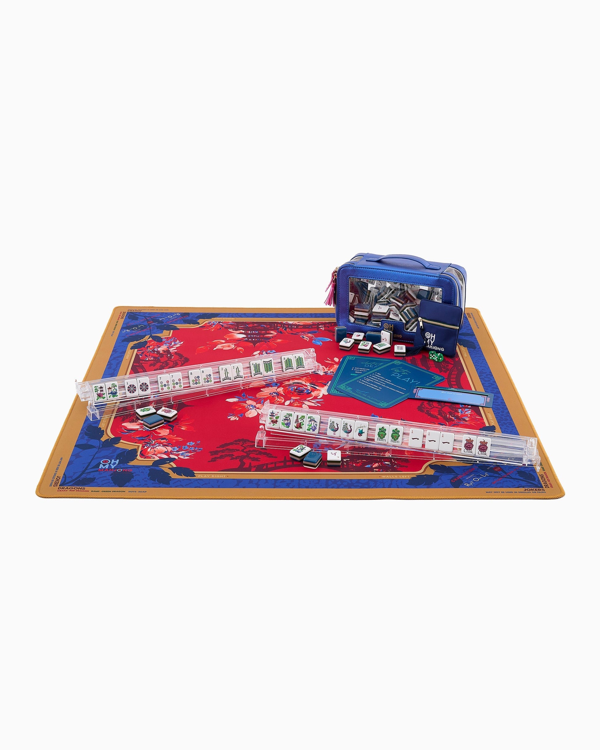 Oh My Mahjong Scarlett Mahjong Mat 1