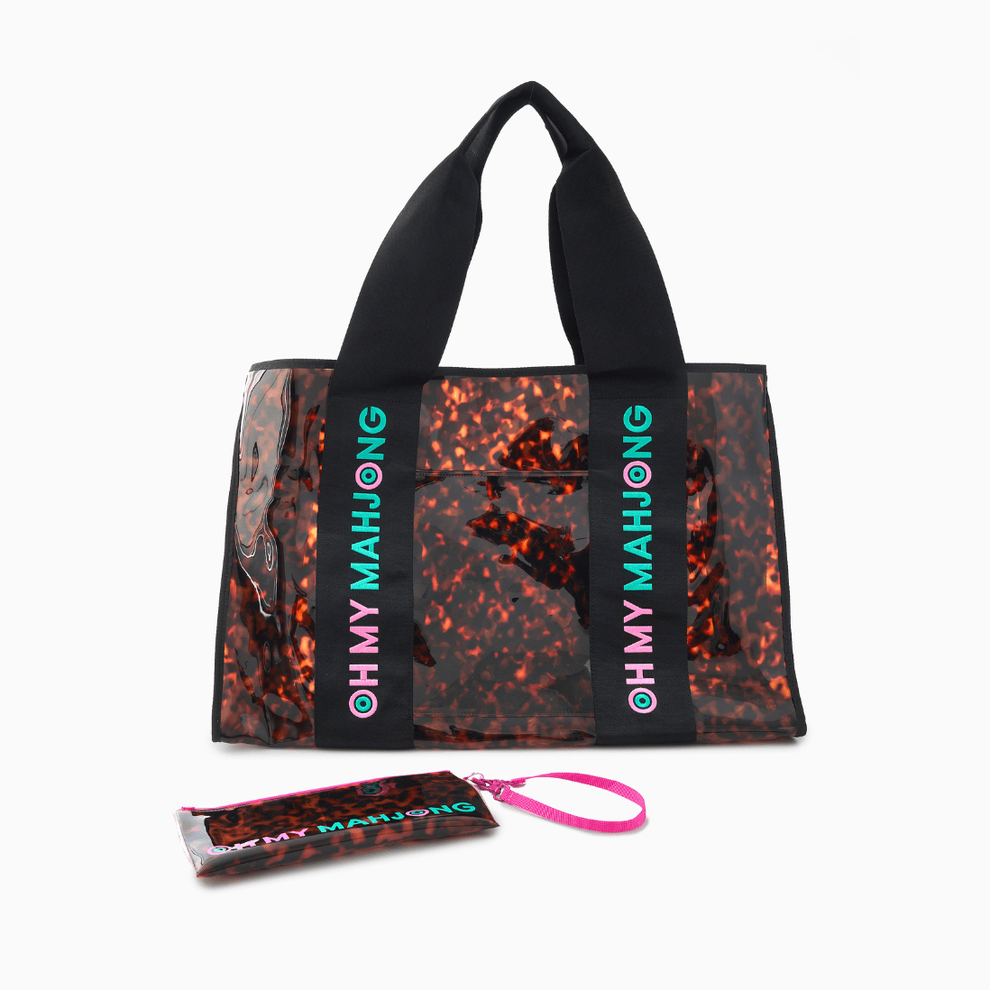 Oh My Mahjong Tortoise Beach Bag