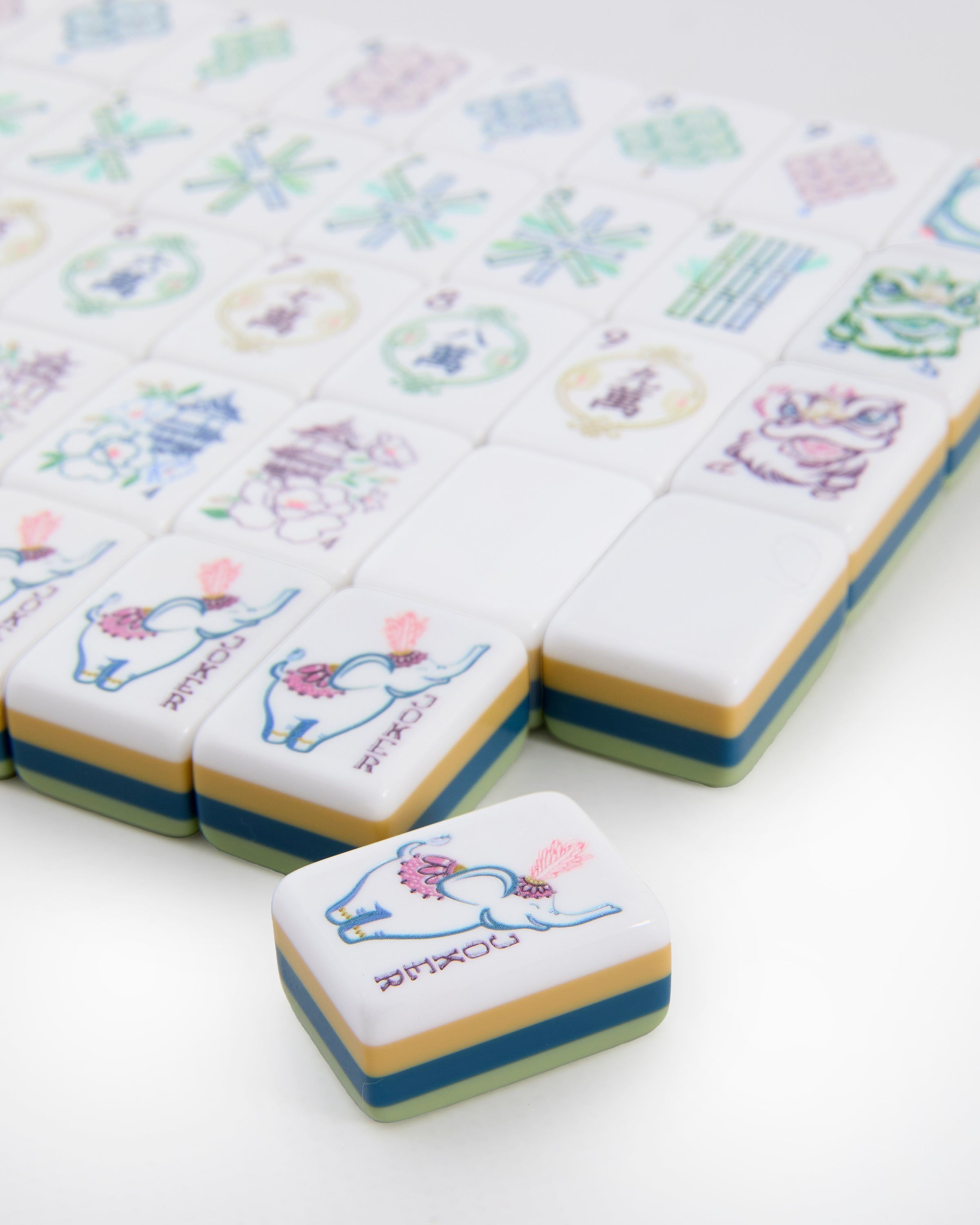 Oh My Mahjong Willow Mahjong Tiles