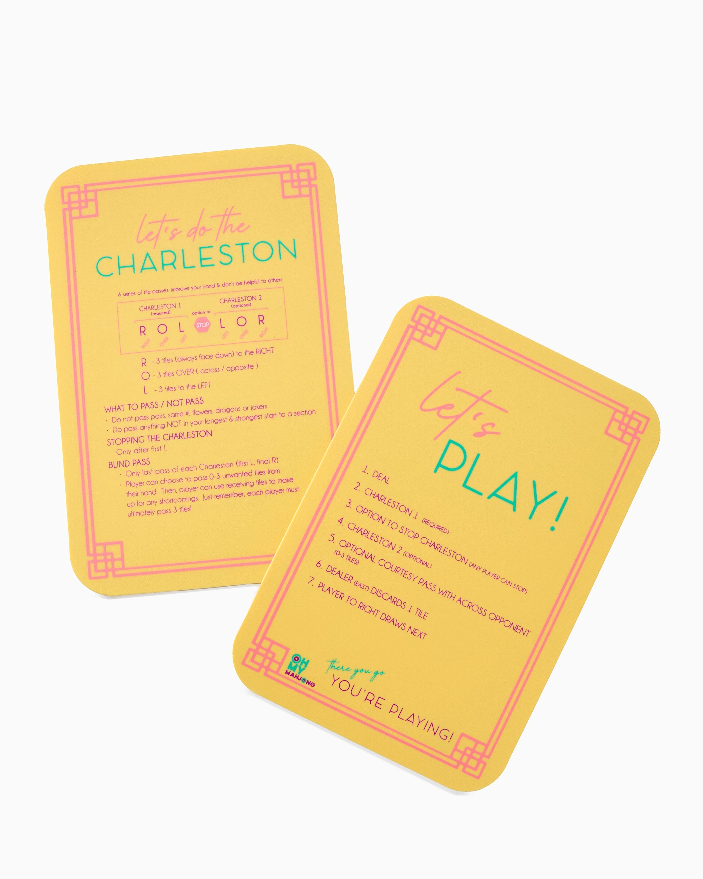 Oh My Mahjong Yellow Tile Shufflers