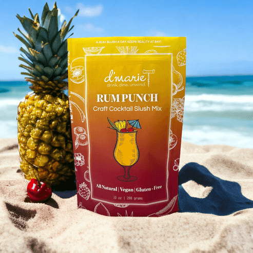 D'Marie Rum Punch Craft Cocktail Slush Mix