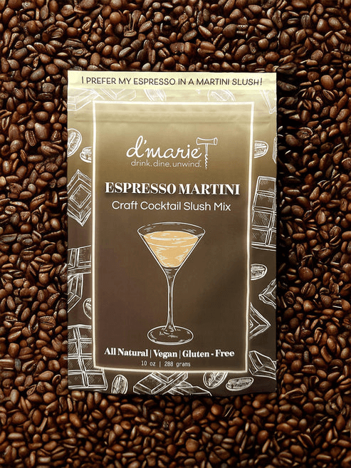 D'Marie Espresso Martini Craft Cocktail Slush Mix