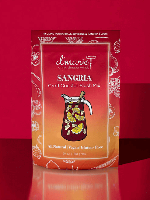 D'Marie Sangria Craft Cocktail Slush Mix