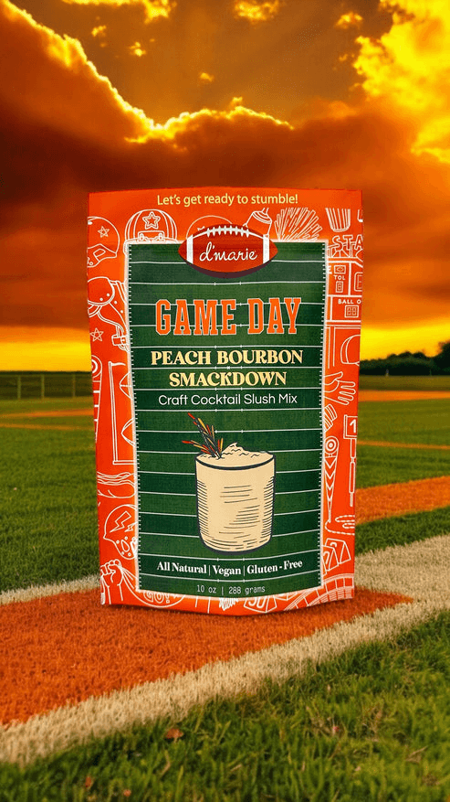 D'Marie Gameday Peach Bourbon Smackdown Craft Cocktail Mix