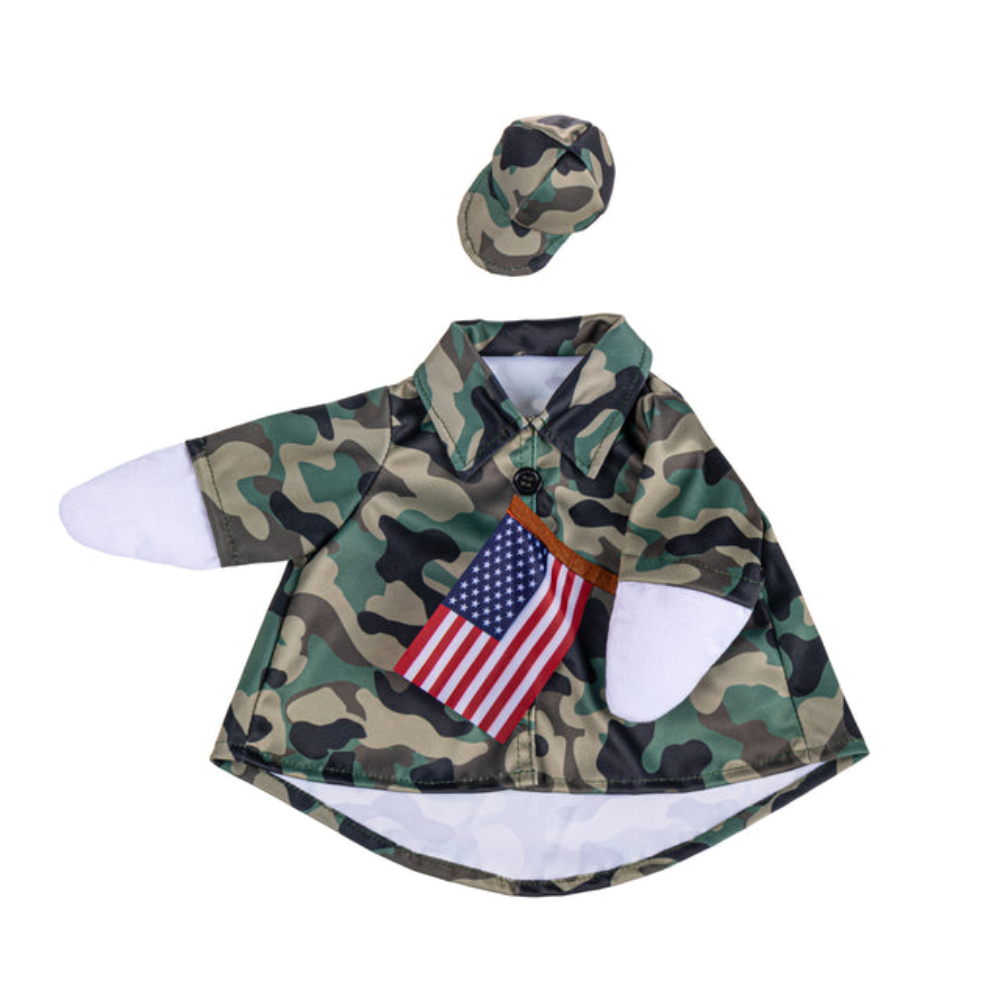 Porch Goose Outfit, Camo