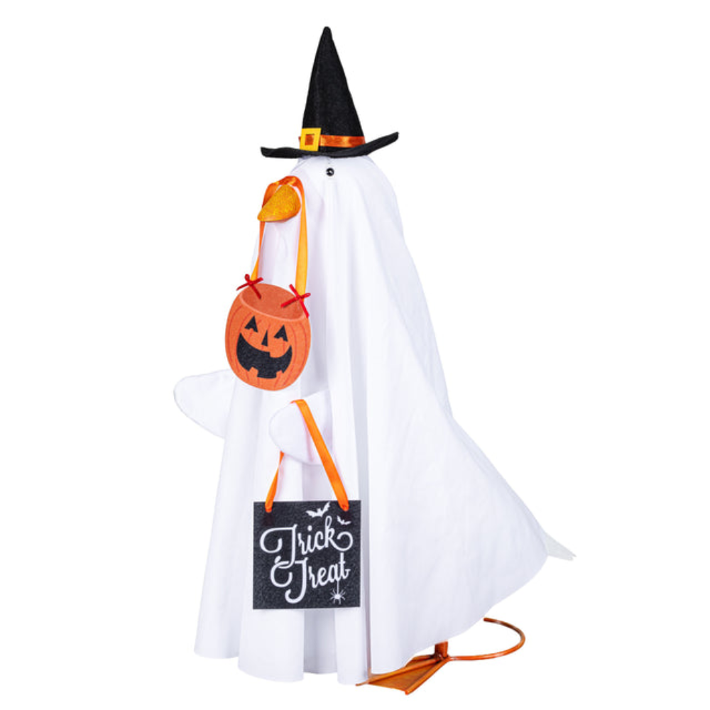 Porch Goose Outfit, Ghost
