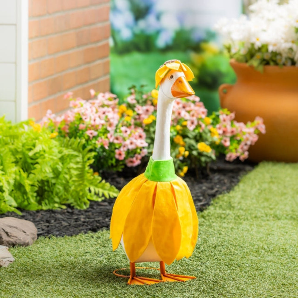 Porch Goose Outfit, Sunflower Radiance