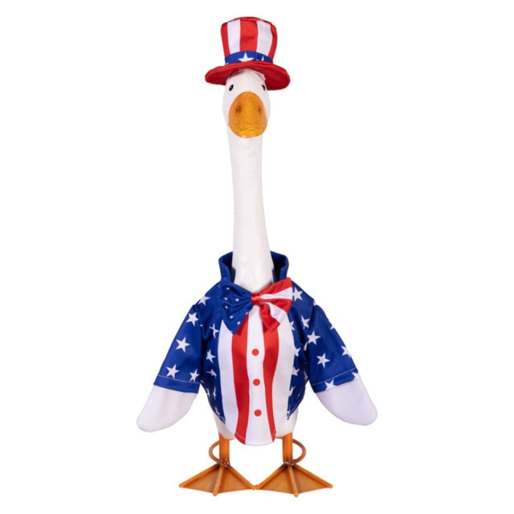 Porch Goose Outfit, Patriotic Suit
