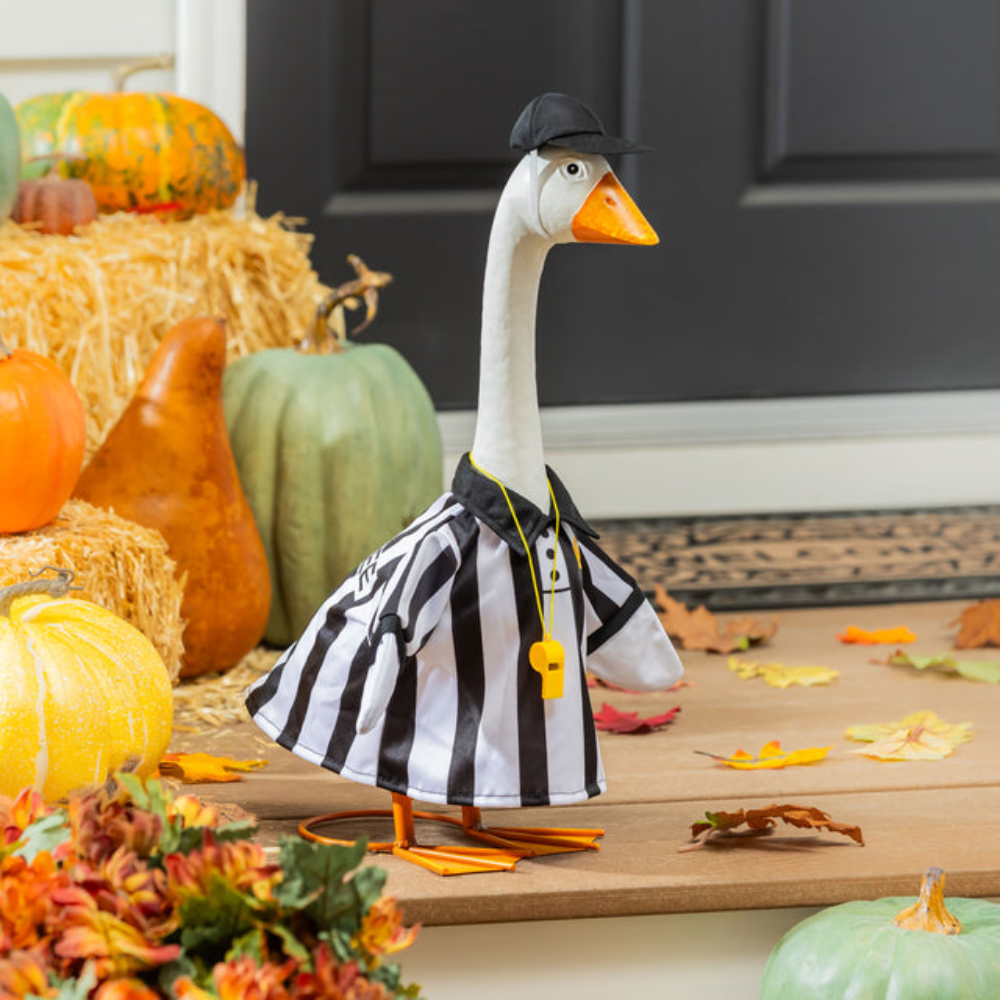 Porch Goose Referee Outfit