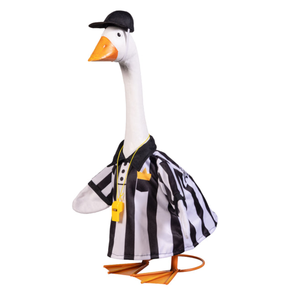 Porch Goose Referee Outfit