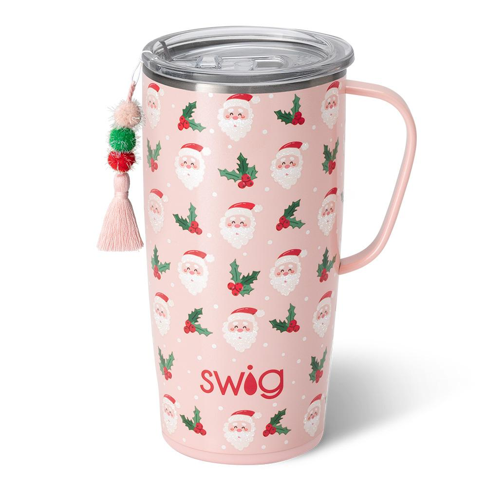 Swig Holly Jolly 22oz Holiday Travel Mug