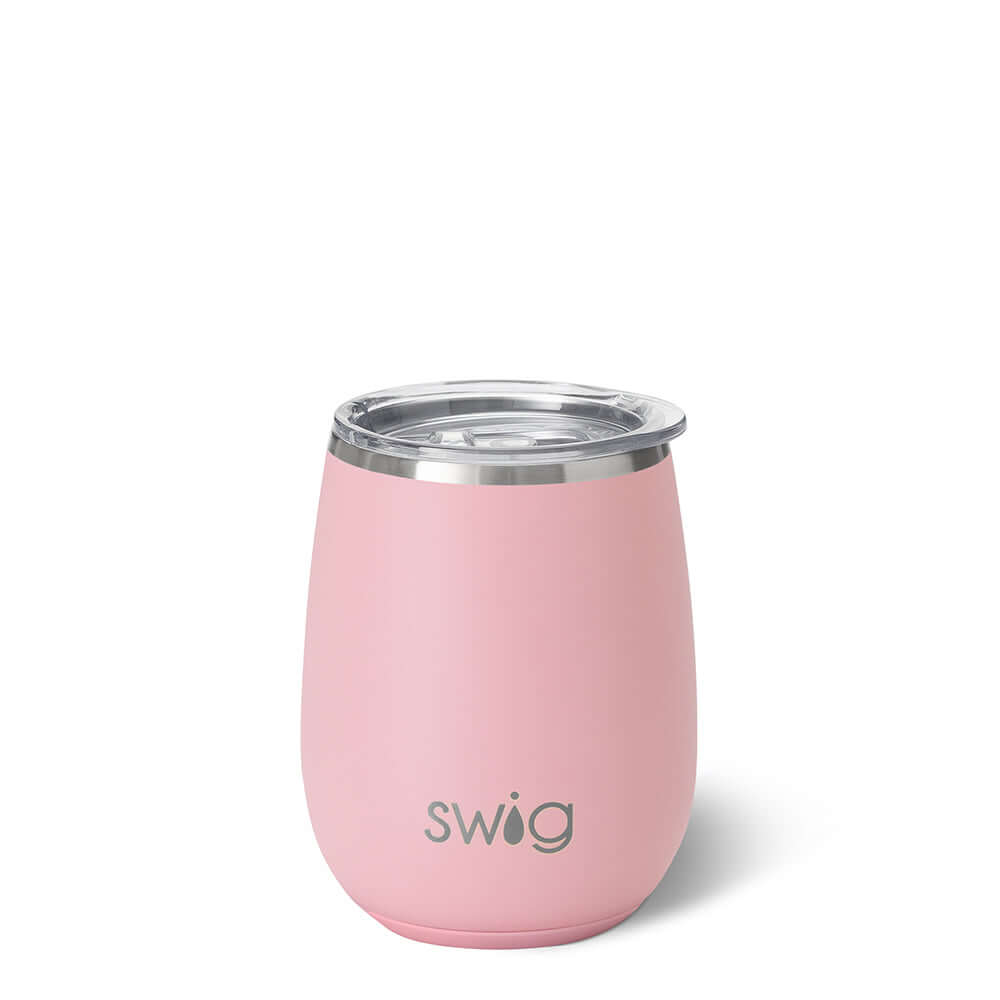 Swig 14oz Stemless Wine Cup Pink