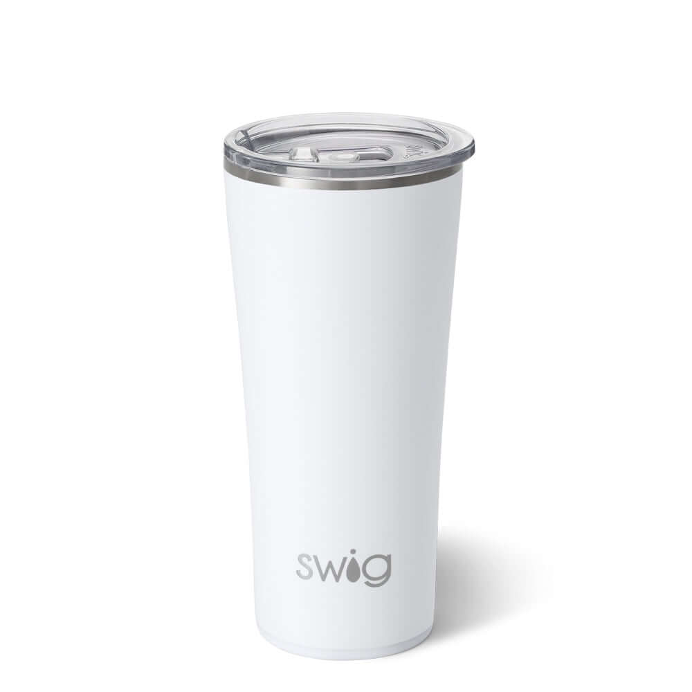 Swig 22oz white Tumbler