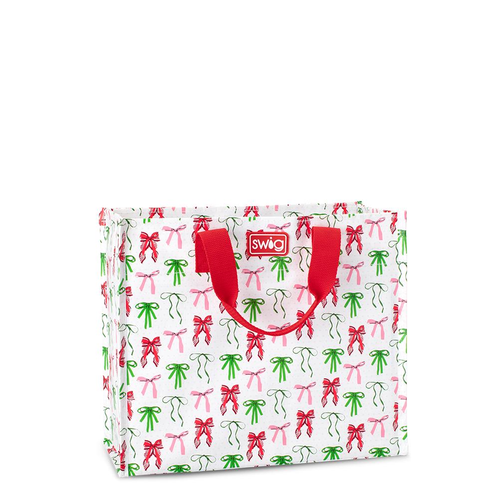 Swig Medium Ribbons and Bows Reusable Bag