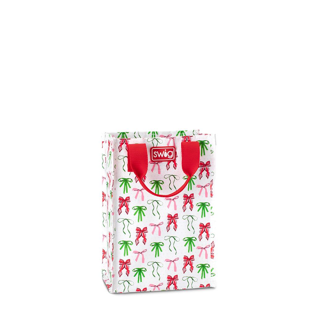 Swig Tall Ribbons and Bows Reusable Bag