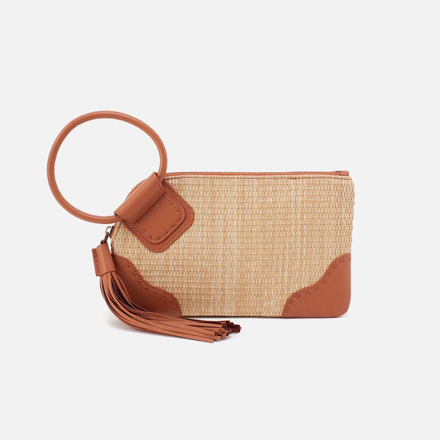 Hobo Sable Wristlet Natural Straw