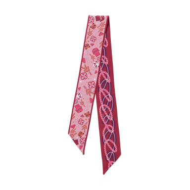 Saturday Silks Alpha Omicron Pi Skinny Scarf