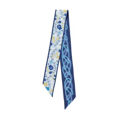 Saturday Silks Kappa Kappa Gamma Skinny Scarf