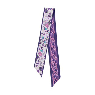 Saturday Silks Tri Sigma Skinny Scarf