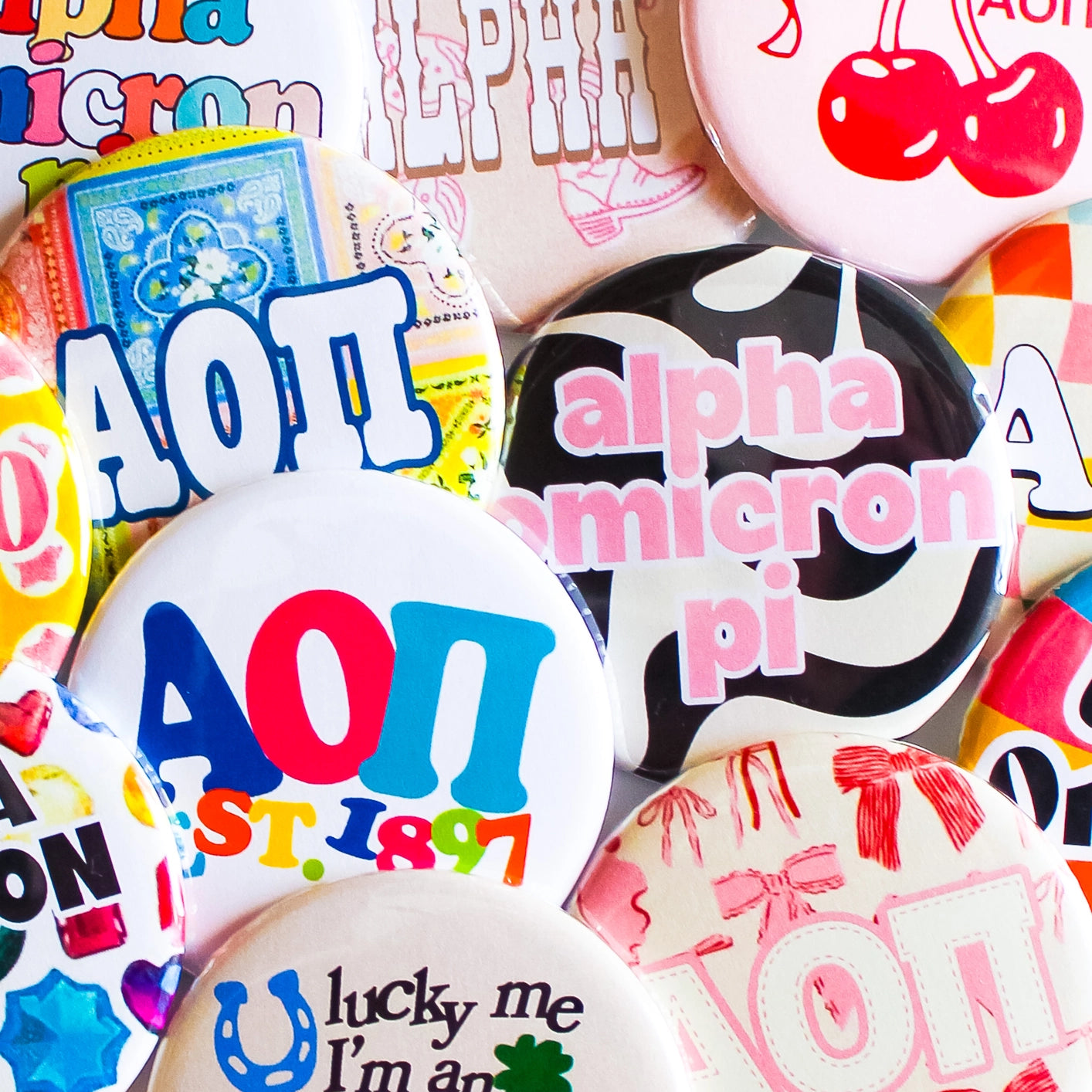 Sorority Assorted Buttons