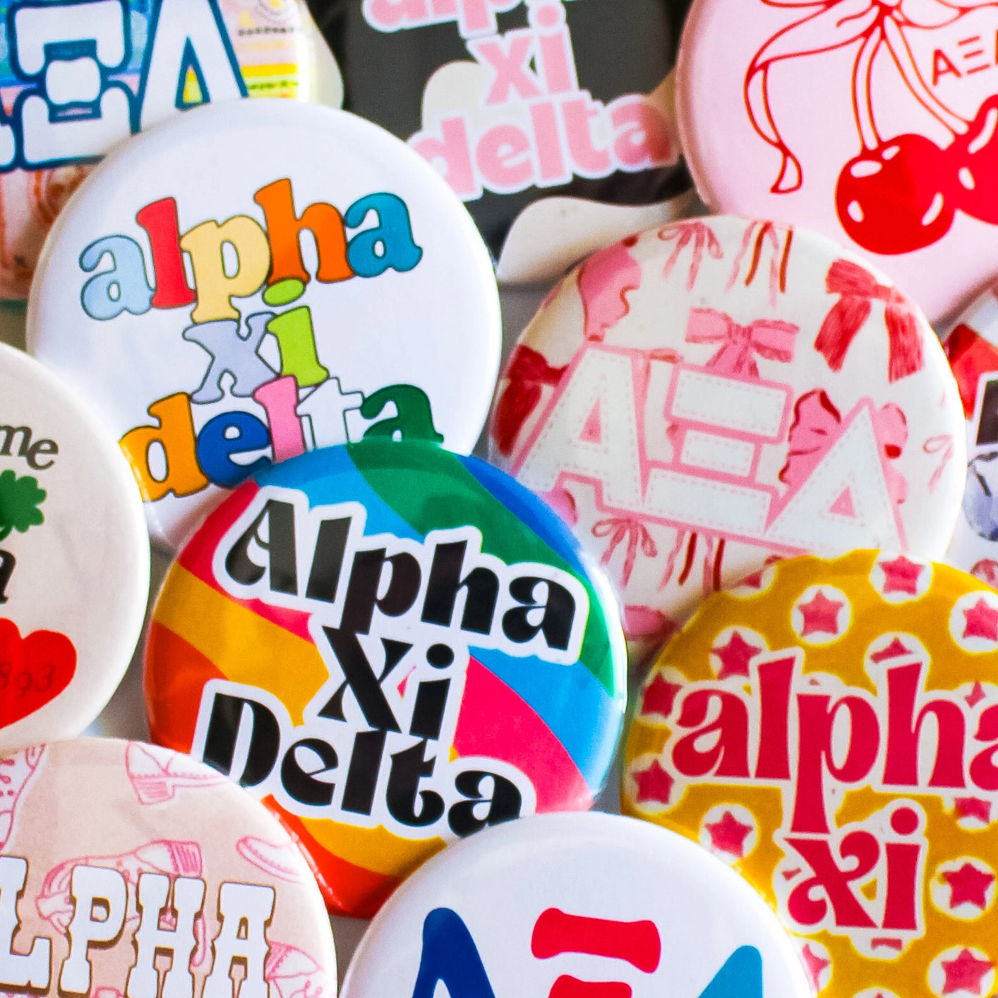Sorority Assorted Buttons