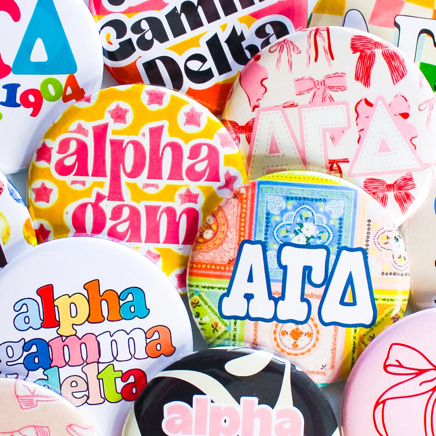 Sorority Assorted Buttons