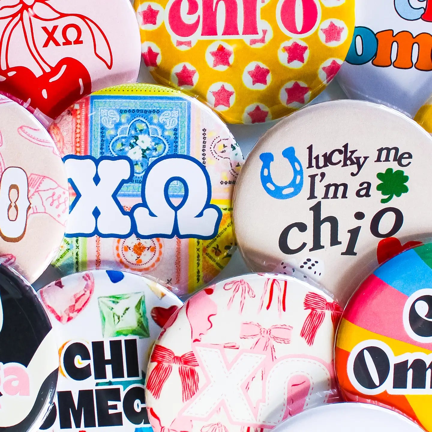 Sorority Assorted Buttons