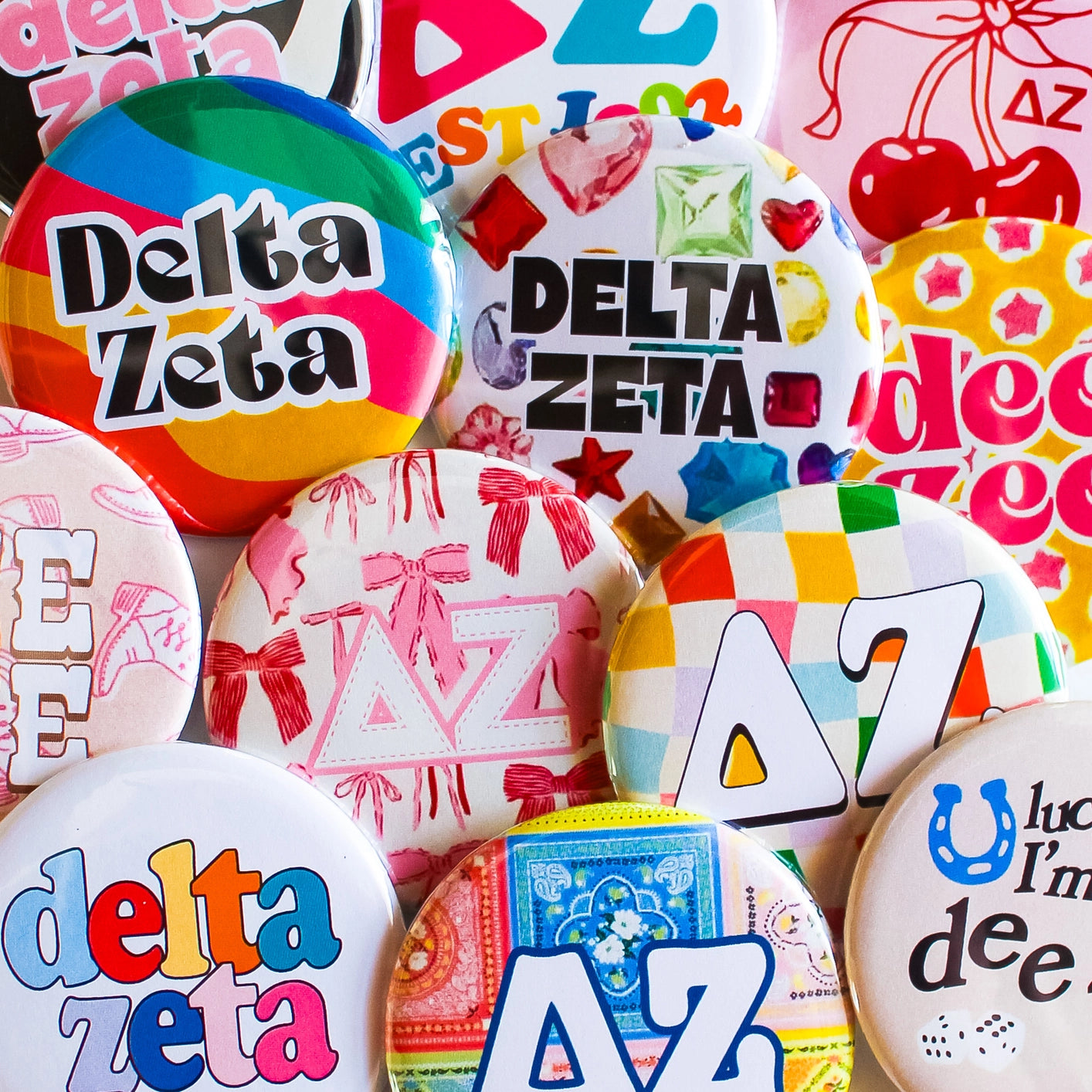 Sorority Assorted Buttons