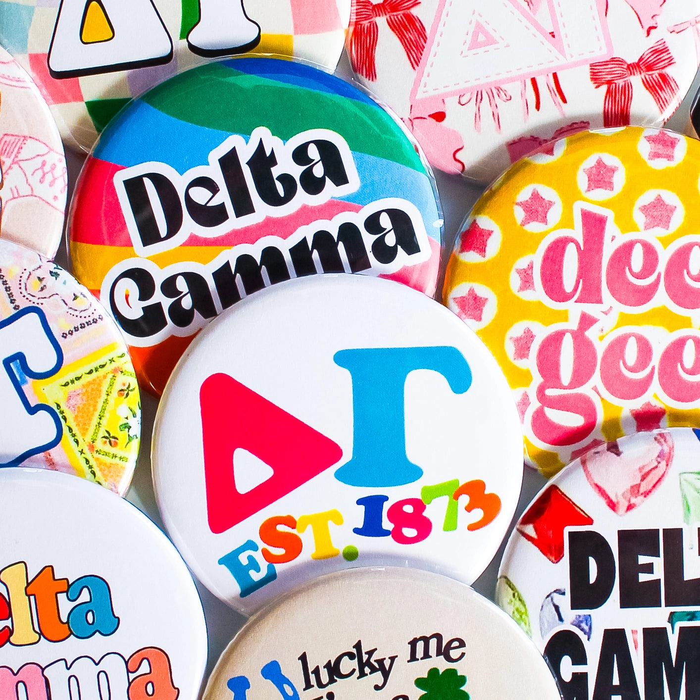 Sorority Assorted Buttons