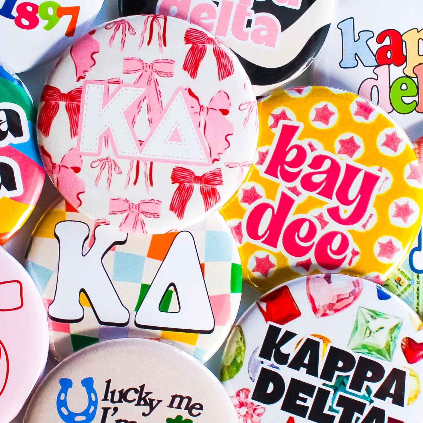 Sorority Assorted Buttons