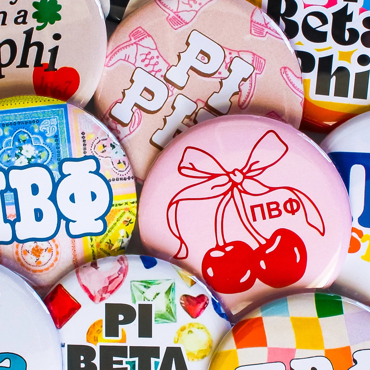 Sorority Assorted Buttons