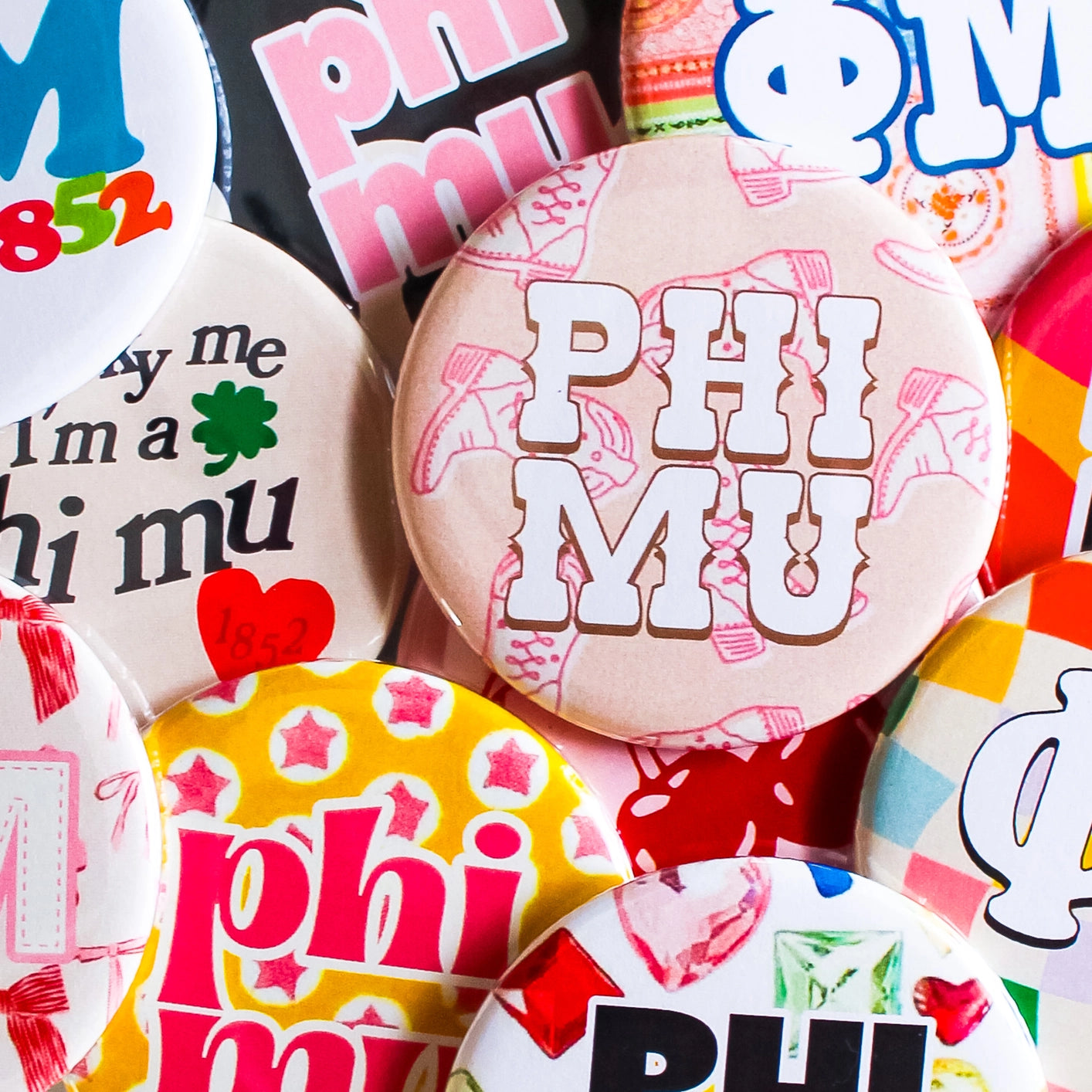 Sorority Assorted Buttons