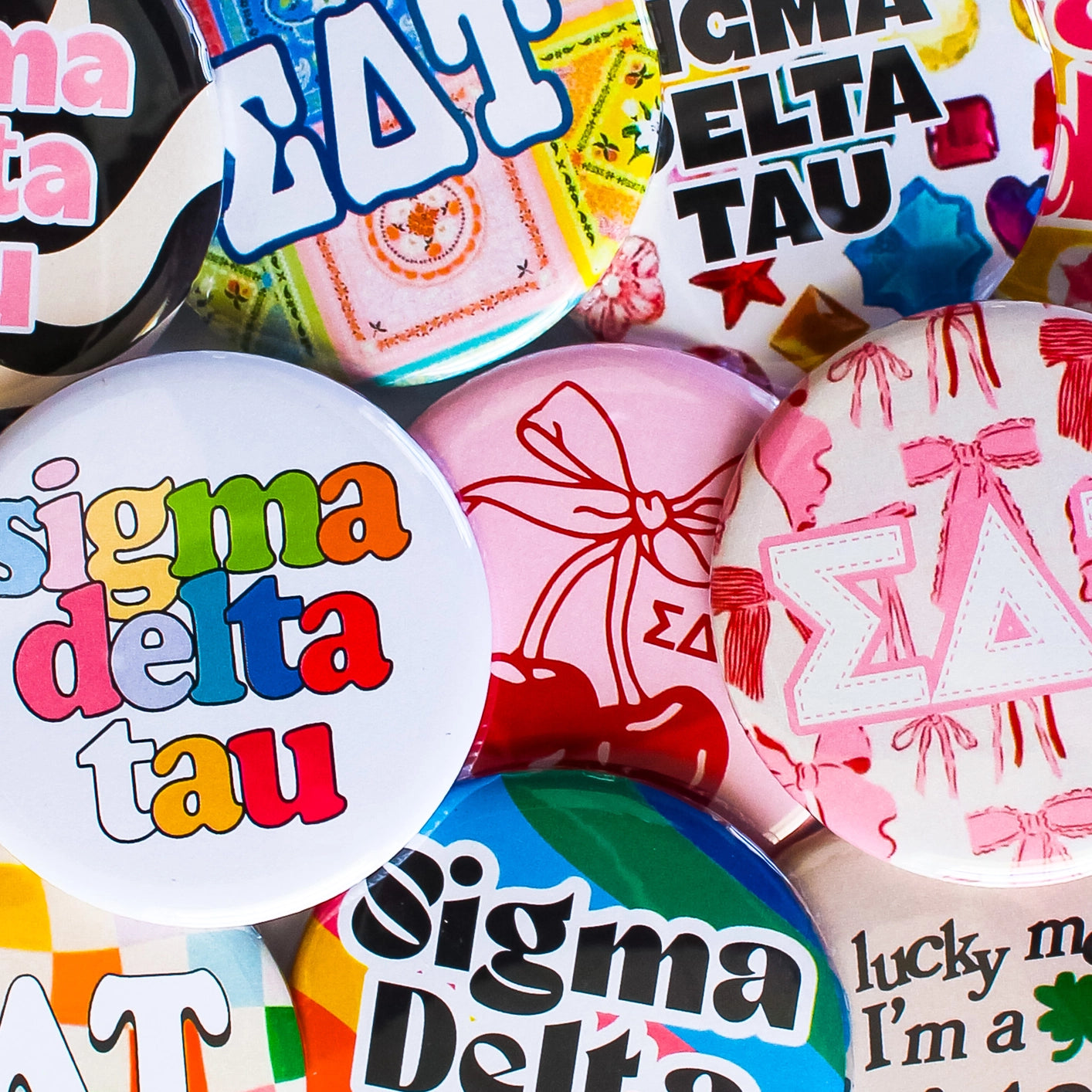 Sorority Assorted Buttons
