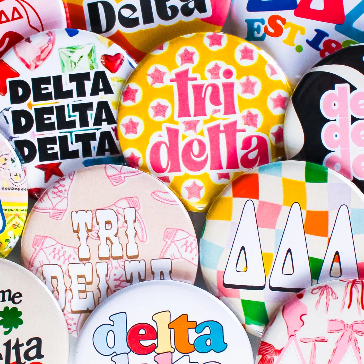 Sorority Assorted Buttons