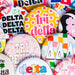 Sorority Assorted Buttons