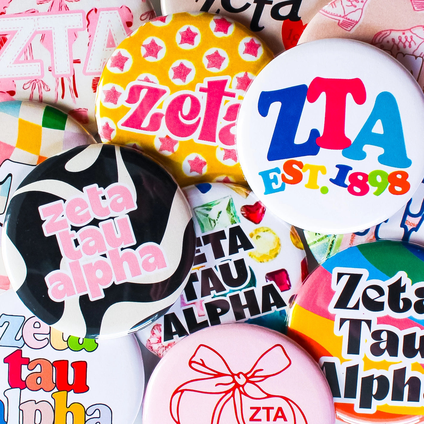 Sorority Assorted Buttons