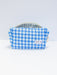 Sorority Gingham Quilted Makeup Bag