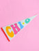 Rainbow Pennant Flag