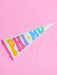 Rainbow Pennant Flag