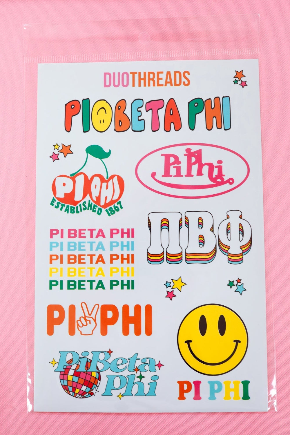 Rainbow Sticker Sheet