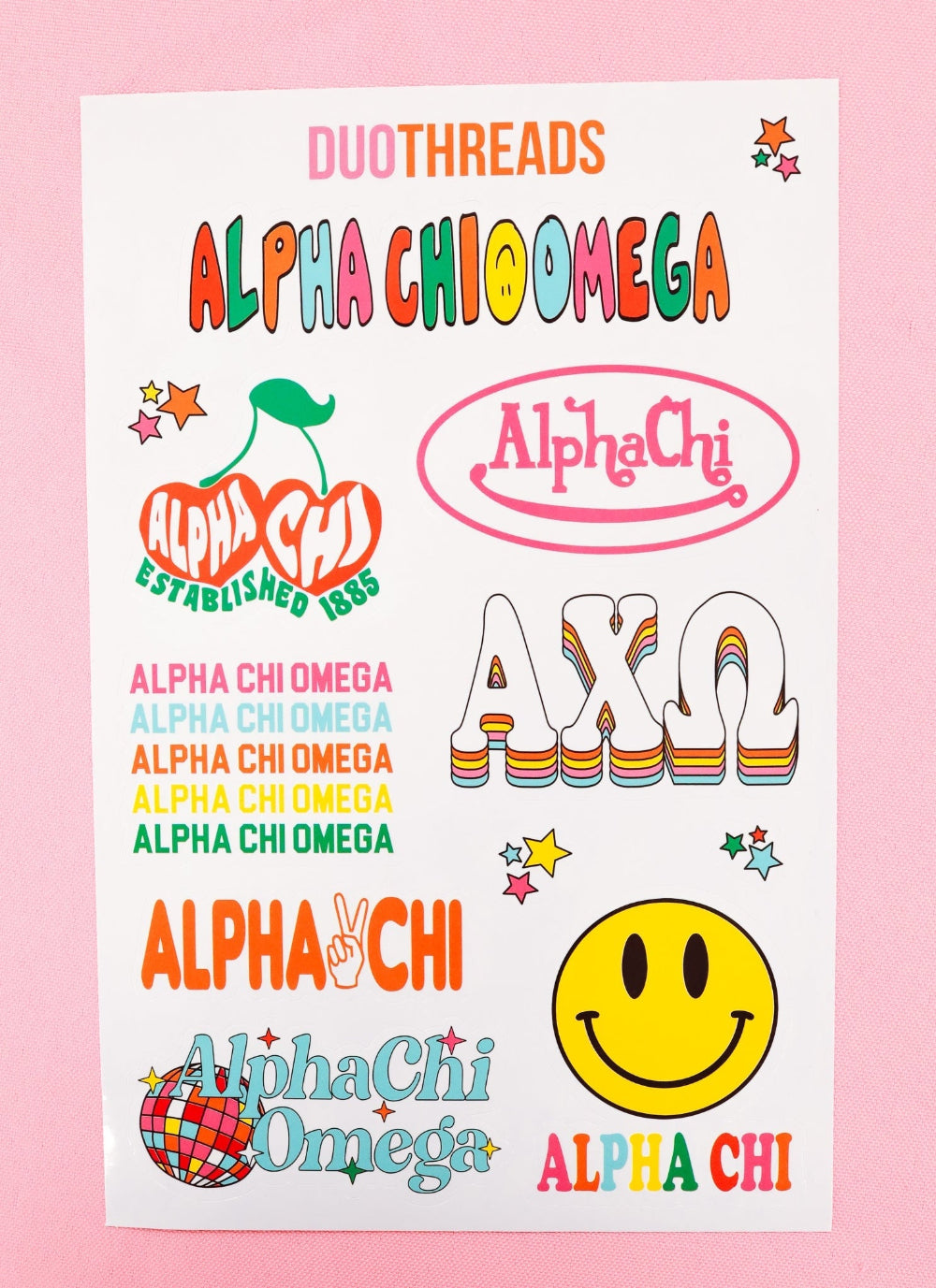 Rainbow Sticker Sheet