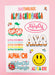 Rainbow Sticker Sheet
