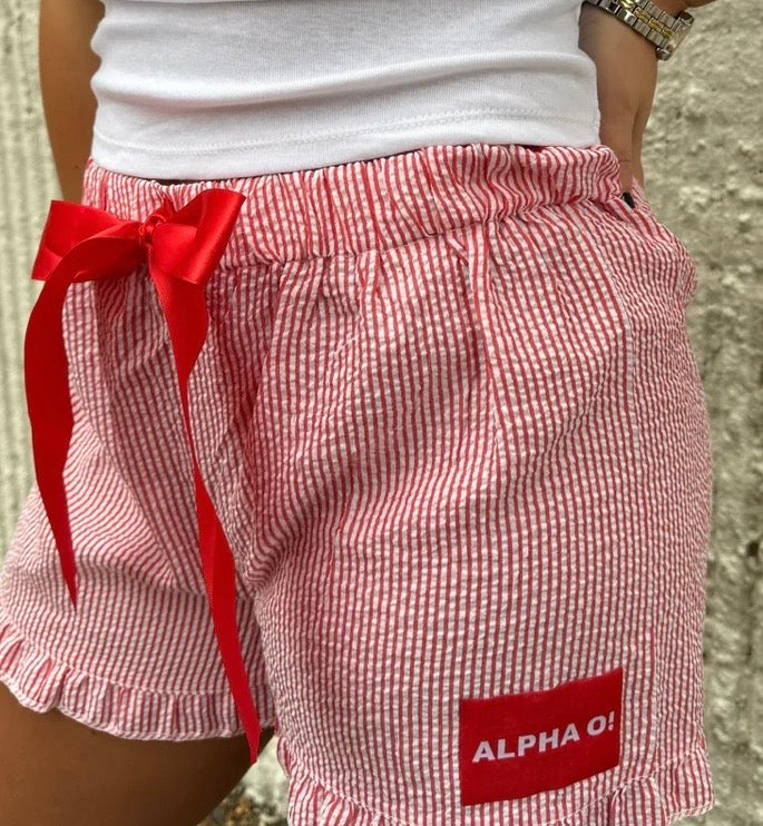 Sorority Seersucker Shorts