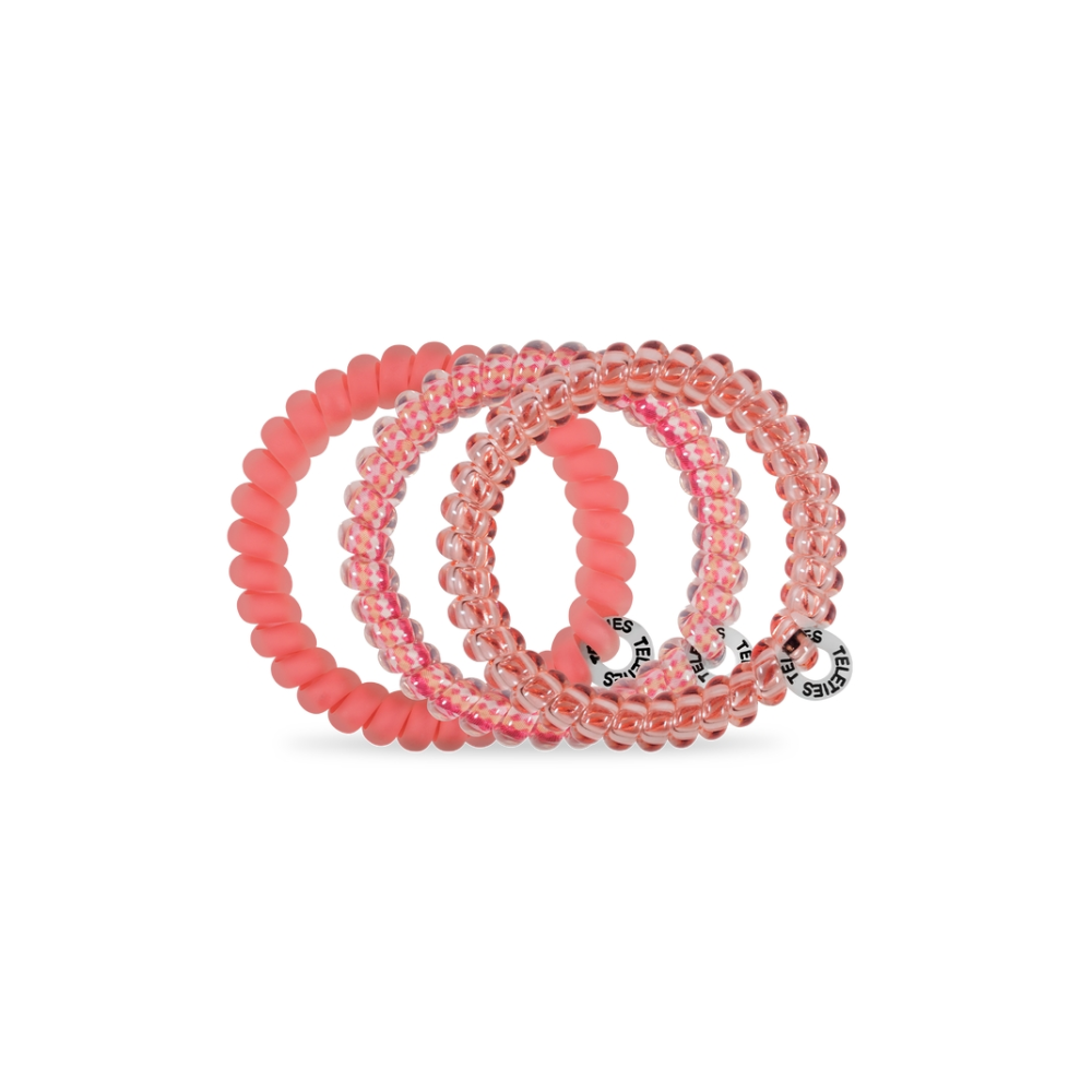 Teleties Spiral Hair Coils - Small -  Dreamsicle